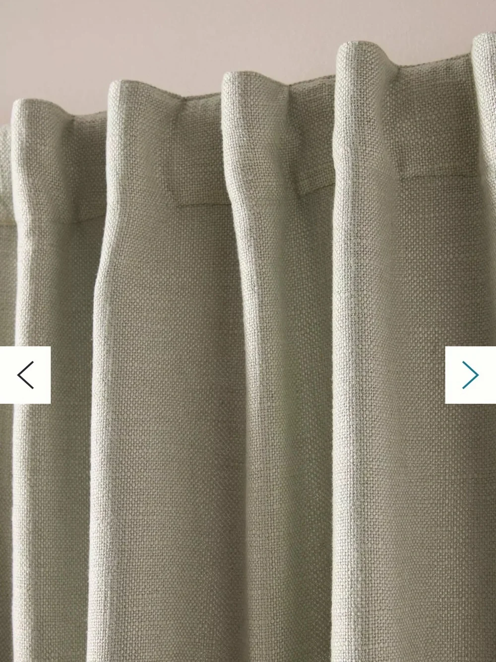 Anthropologie Sage Fringe Linen Curtain Panels